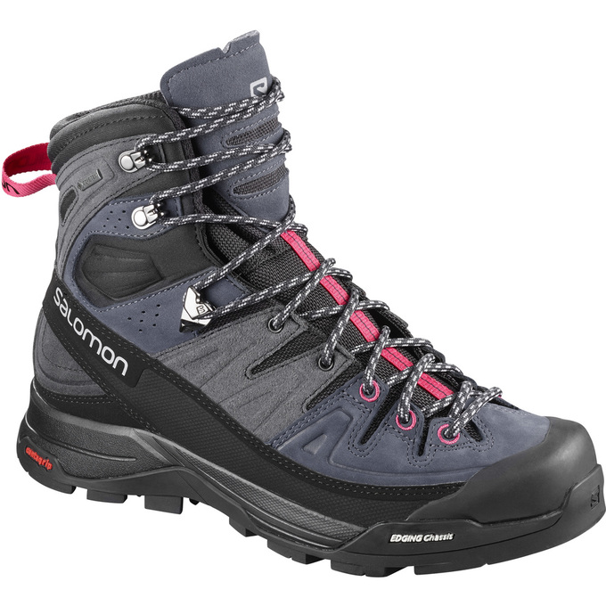 Botas De Montaña Salomon Hombre Gris / Negras - Salomon Argentina X ALP HIGH LTR GTX® W ,174052-TJD